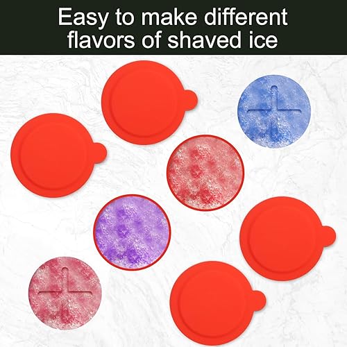 Miniatura 6 de 4 moldes de hielo para Kitchenaid con tapas, accesorios reutilizables de silicona para máquina de hacer hielo compatibles con la afeitadora de hielo