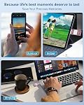 No App Needed 512GB Phone Photo Stick, 4in1 USB Flash Drive,USB 3.0 External Storage Stick with USB-C Cable,Lanyard & USB-C Adapter, Compatible with iOS Android PC (Pink)