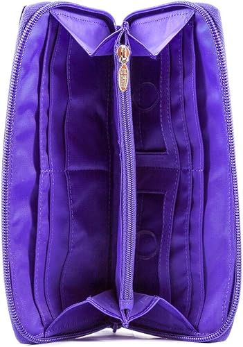 Miniatura 4 de Big Skinny Cartera delgada Panther Clutch para mujer, con capacidad para hasta 40 tarjetas