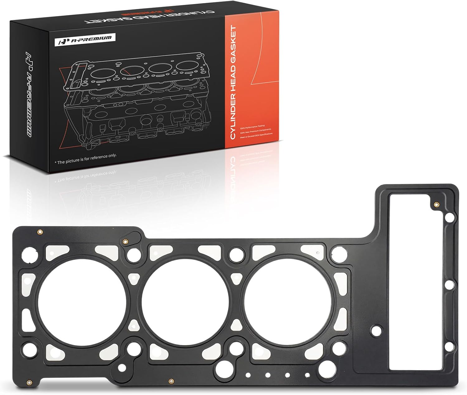 A-Premium V6 2.7L Left Engine Cylinder Head Gasket Compatible with Dodge Charger 2006-2010, Avenger 2008-2010, Intrepid 1998-2004, Magnum 2005-2008, Stratus & Chrysler 300, Sebring, Concorde, Intrepid