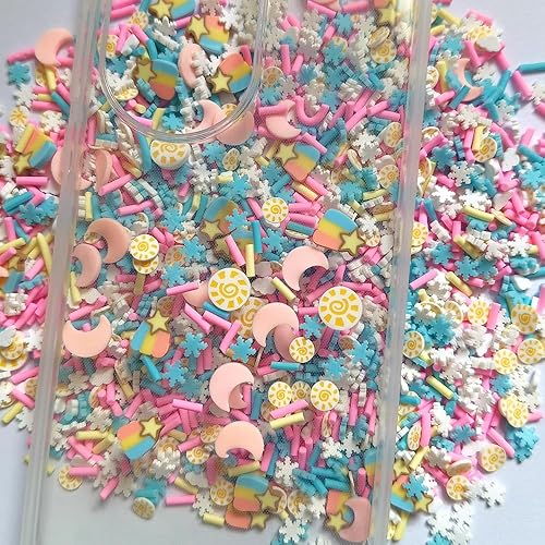 Miniatura 6 de Mo Sheng Accessory 1.41 oz Mini Animales Fimo Polímero Rebanadas Arte Diseño Encantos Suministros Rebanadas de Arcilla DIY Artesanía (Animales)