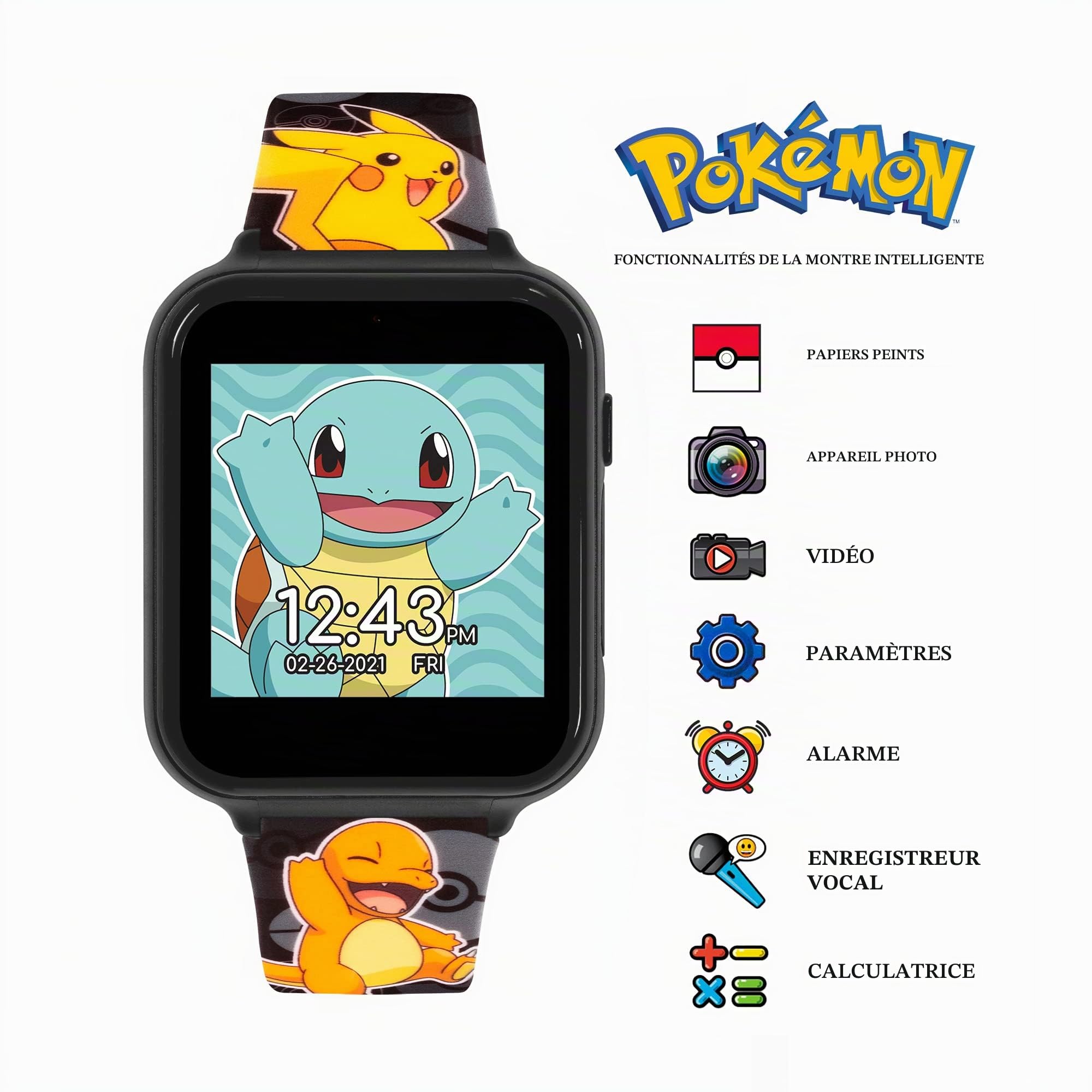 Pokémon Kids Montre Intelligente Interactive POK4231