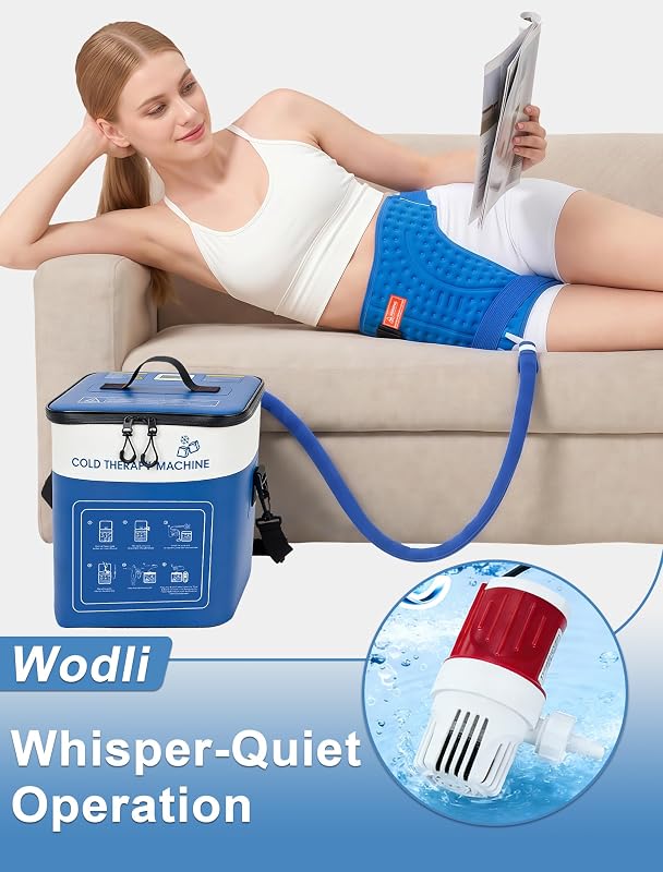 Wodli 16QT Portable Cold Therapy Machine for Hip After Surgery image 7