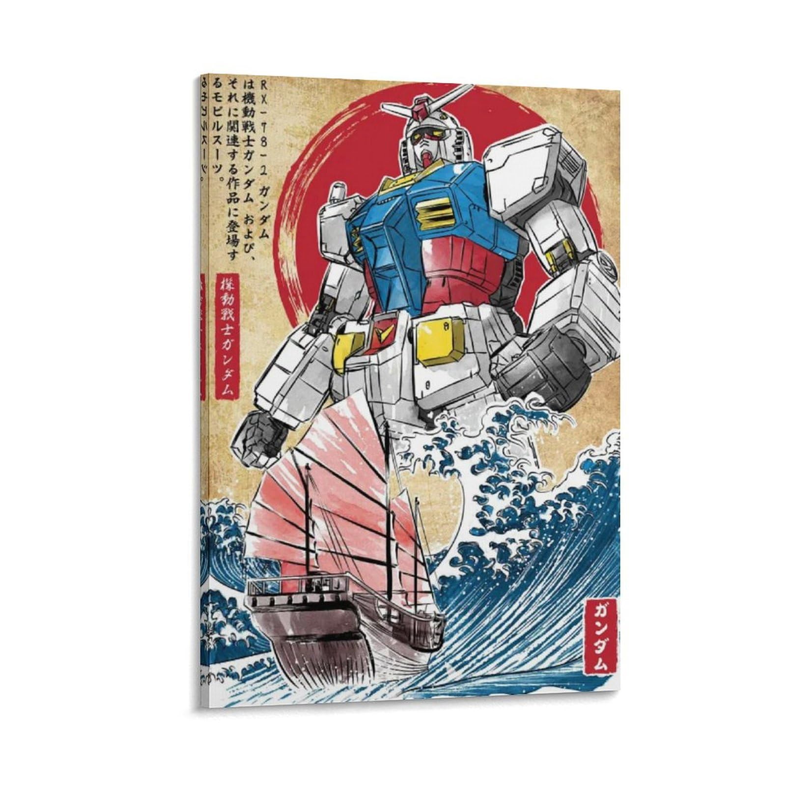 Amazon.co.jp: RX-78-2ガンダム “モダン家庭用キャンバスアート