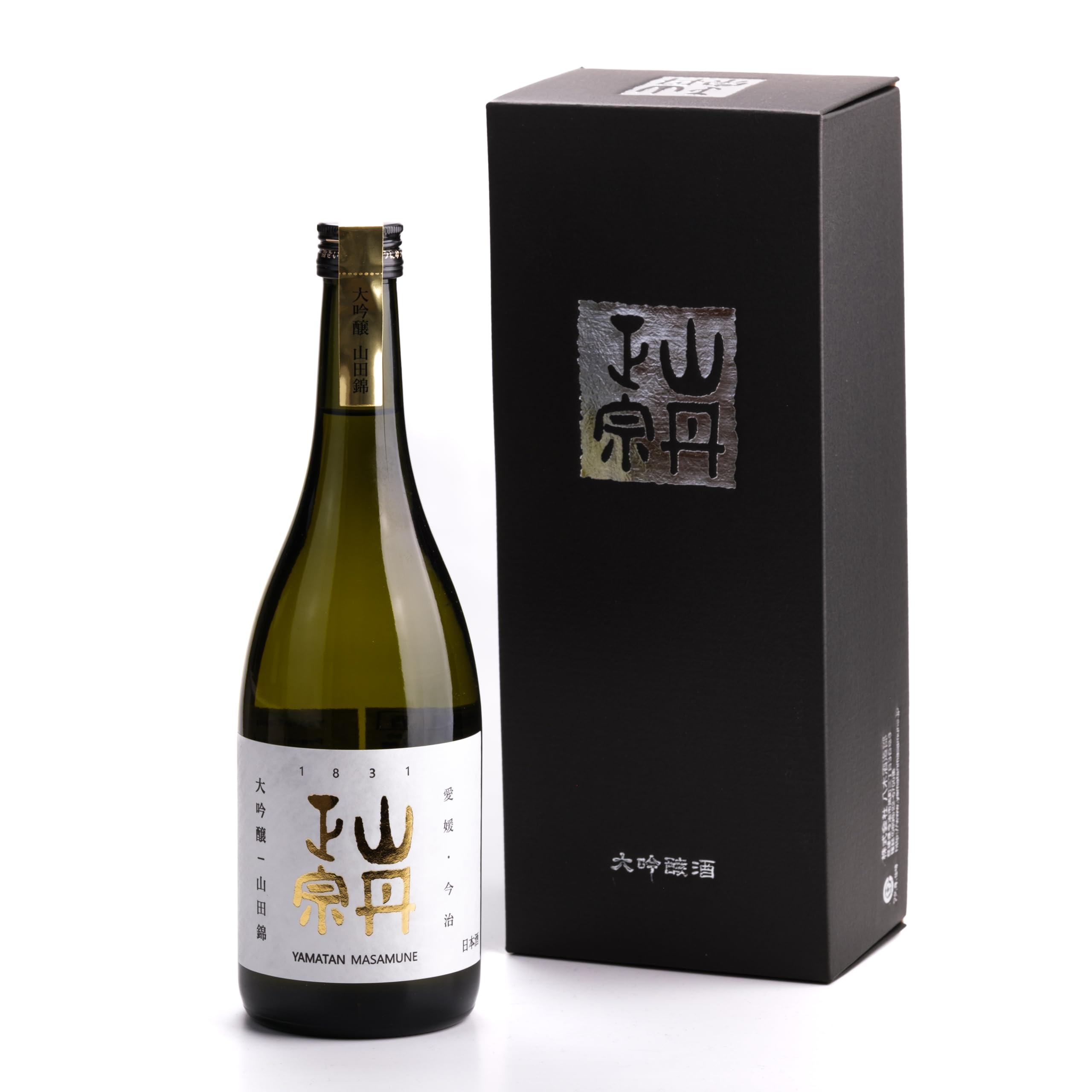 Yamatan Masamune Sake, Daiginjo, japanischer Premium Sake, original Reiswein aus Japan (1 x 0,72 l)