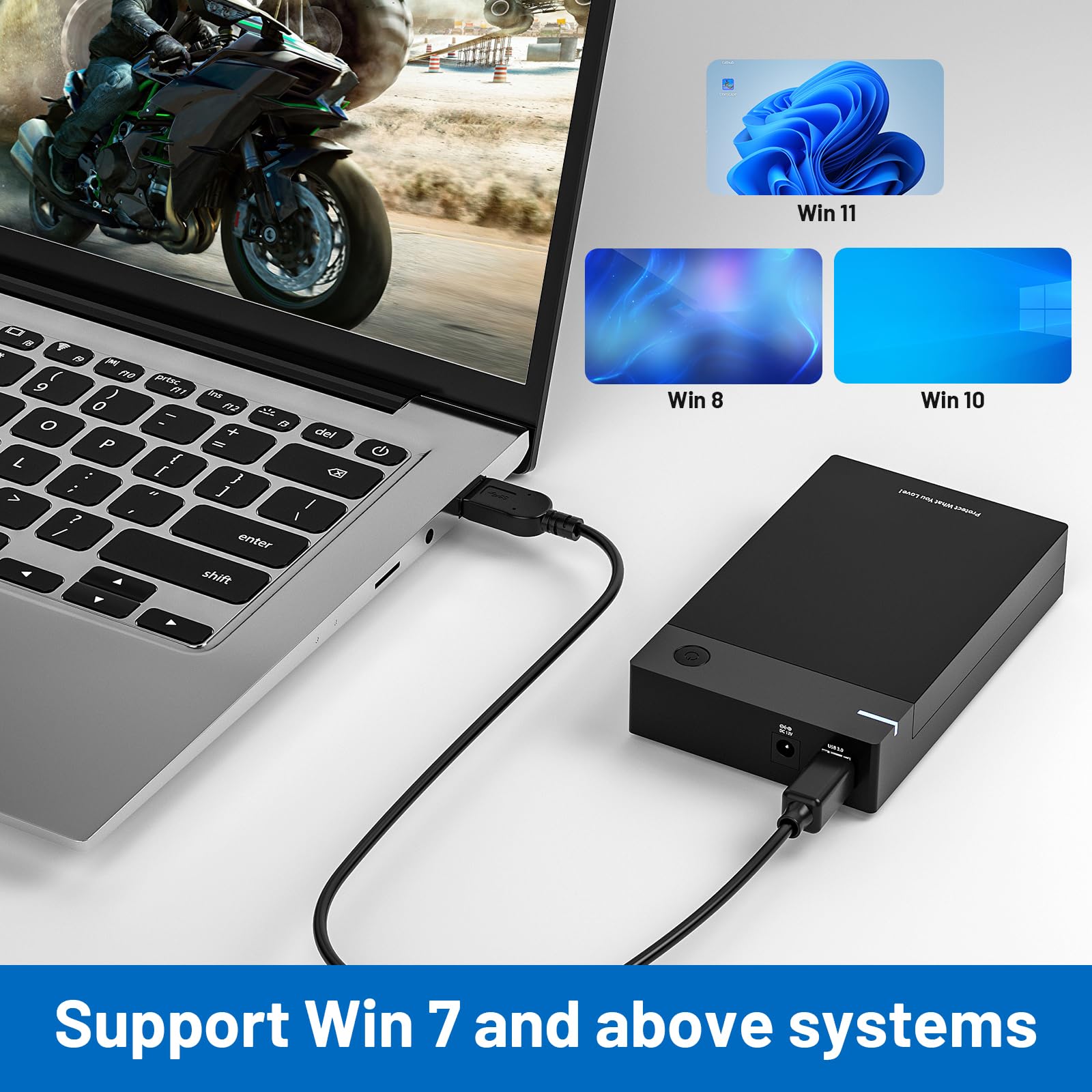 Disco rigido da 12 TB da gaming retrò con oltre 40000 giochi classici, compatibile con oltre 4000 emulatori, 6000+giochi 3D, disco rigido portatile compatibile con Win 7/8/10/11