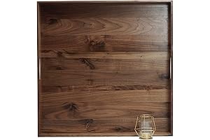 MAGIGO Oversized Square Ottoman Coffee Table Tray