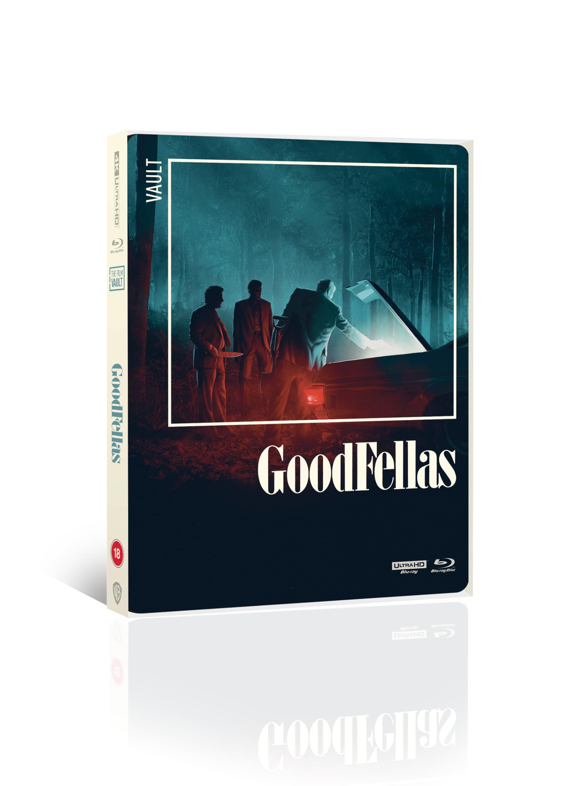 GOODFELLAS - The Film Vault Range Steelbook [4K Ultra HD] [1990] [Blu-ray] [Region Free]