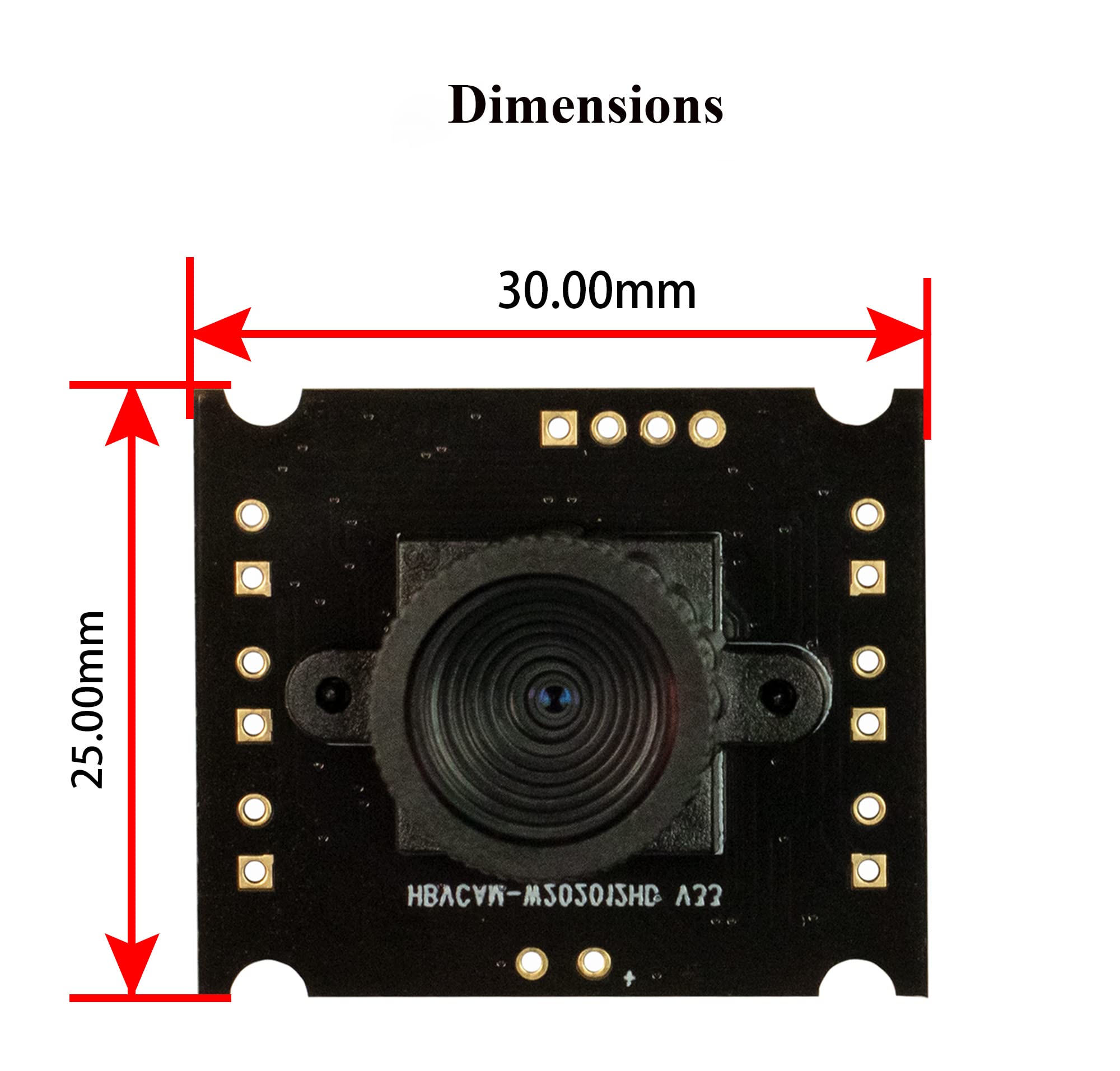 Amazon.com: XICOOLEE USB Camera Module OV9726 1MP 70 Degrees Lens