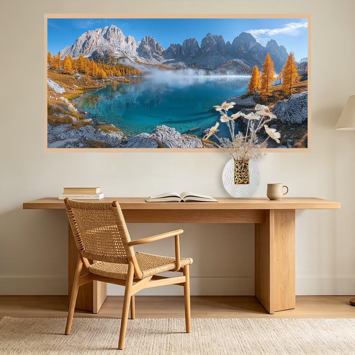 Diamond Painting Groß XXL 200x100cm, Diamond Painting Landschaft -0247