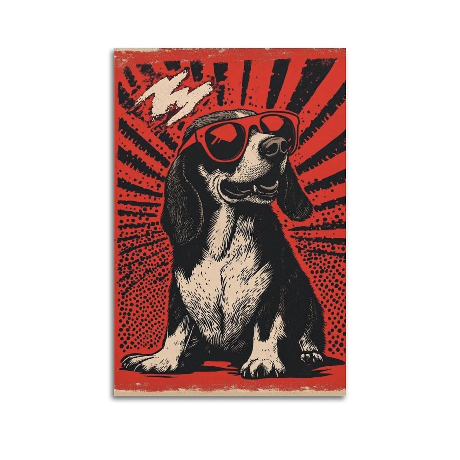 Poster Funny Drog 1 habillage mural vintage grand format pour mur vide