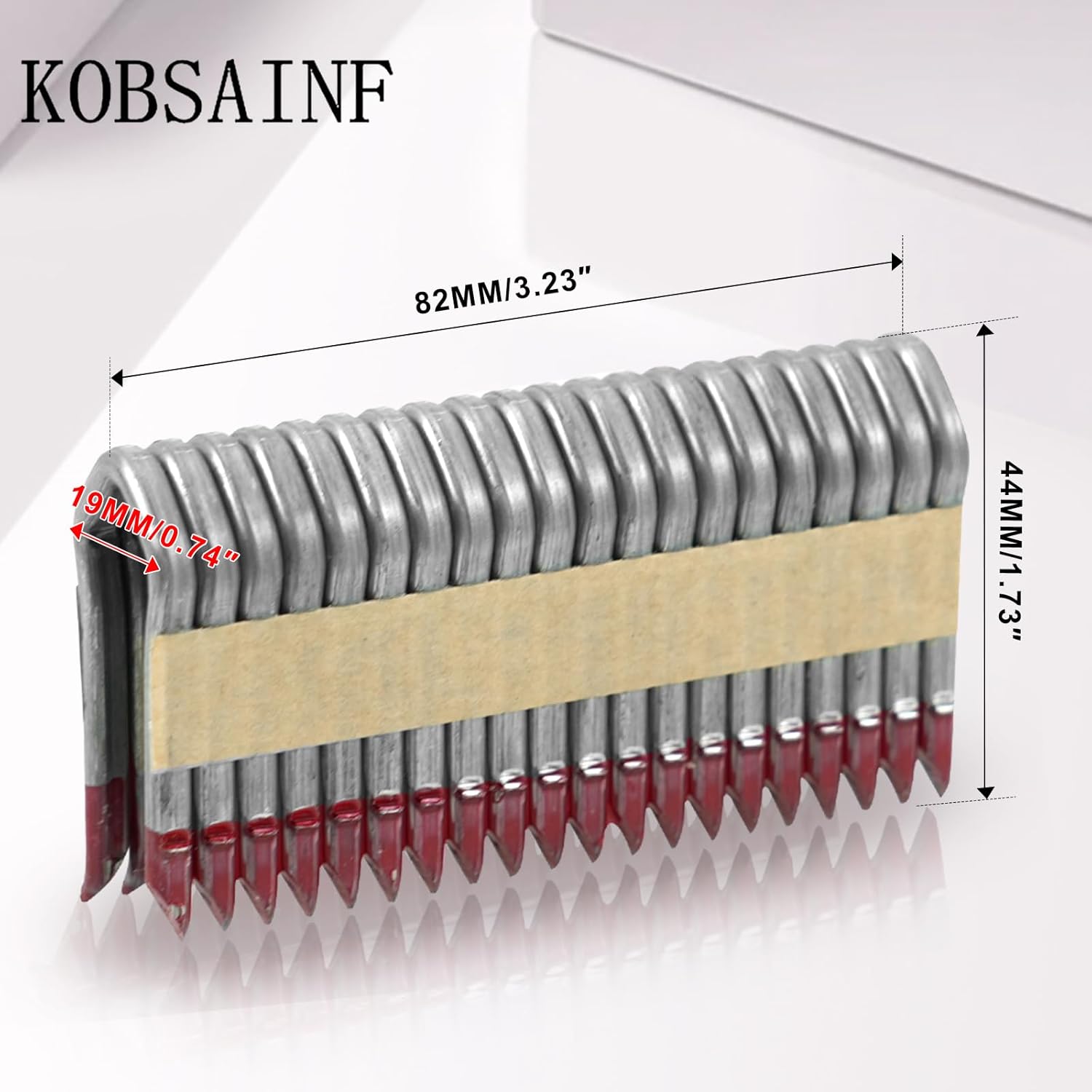 1-3/4" 9GA Galvanized Barbed Staple 960PCS