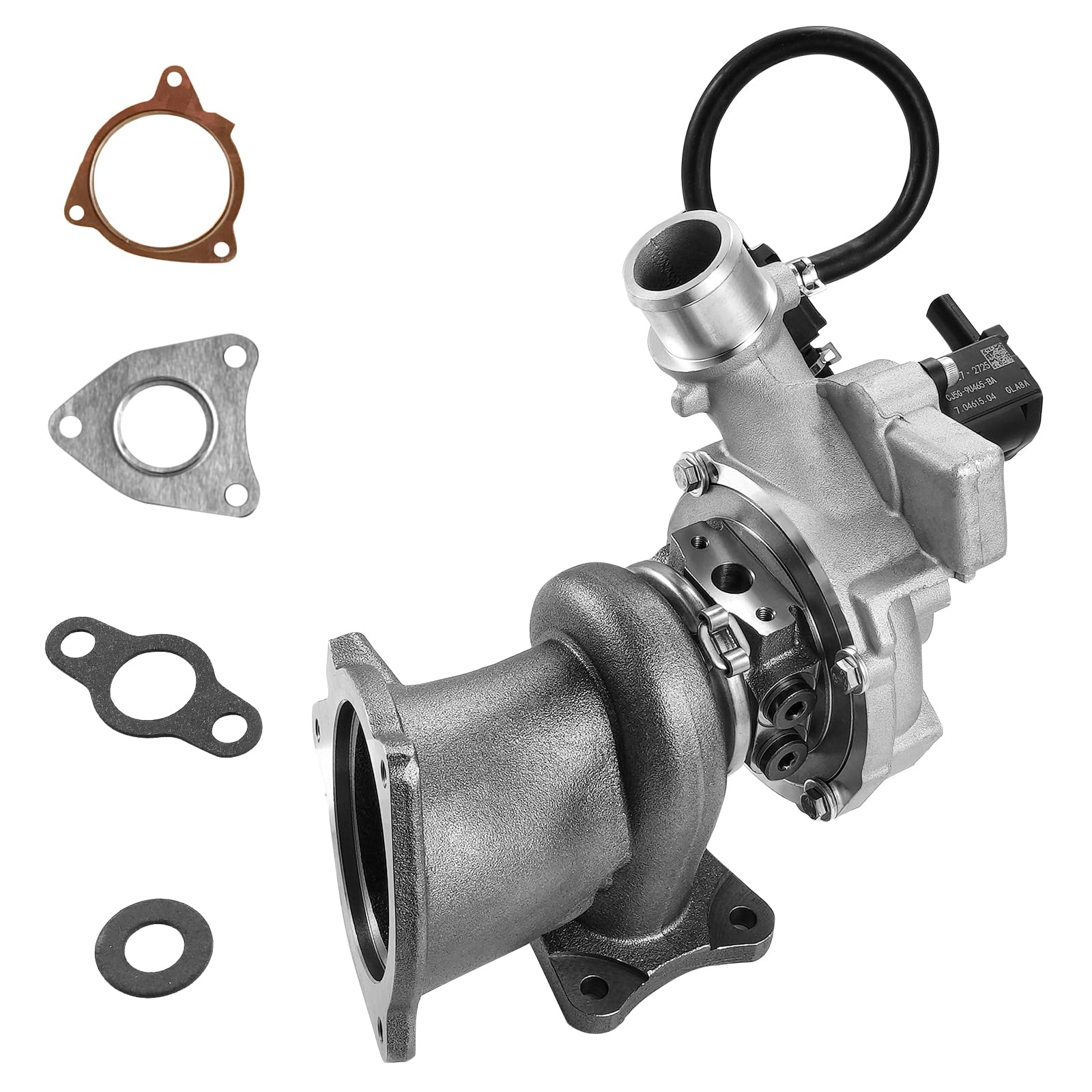 VEVOR Turbocompressori Compatibile con Set Guarnizioni, Sostituzione Turbocompressore, Motori di Auto, Compatibile con Ford Escape 2013-2016 54399880131 54399880130 54399880133 54399700034 54399700131