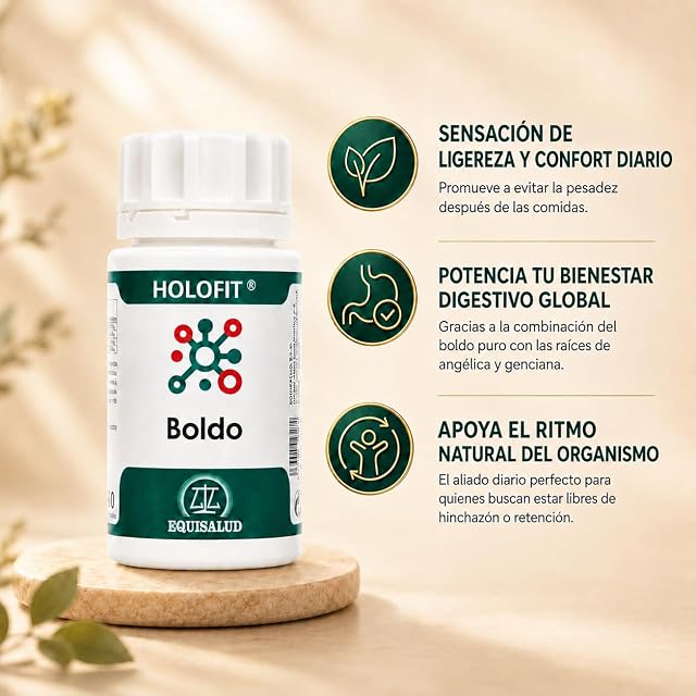 Foto 2 de 7 de Equisalud - Holofit Boldo 60 Cápsulas