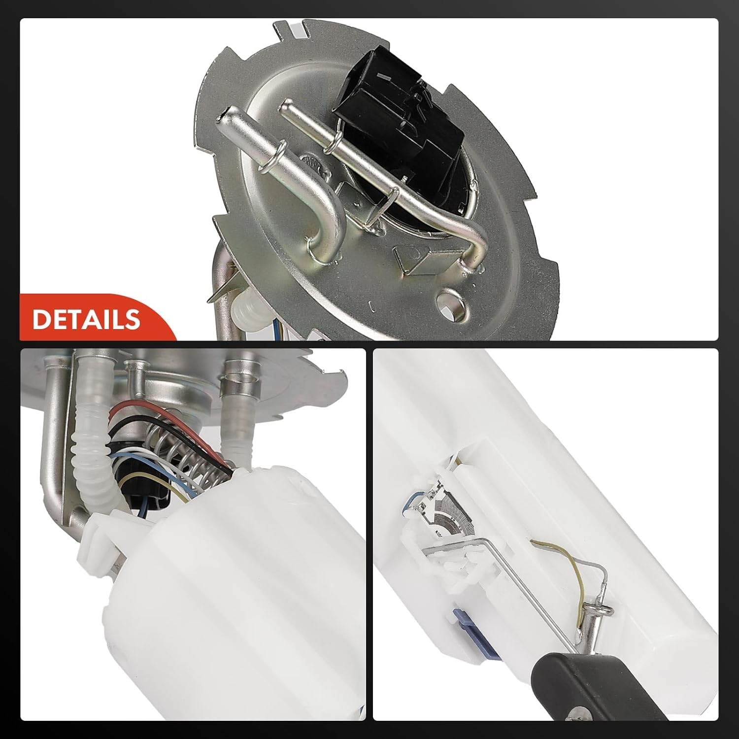 A-Premium Electric Fuel Pump Module Assembly with Pressure Sensor Compatible with Daewoo Leganza 1999 2000 2001 2002 L4 2.2L Gas, Replace# OE