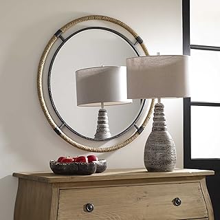 Uttermost 09475 Melville Round Mirror