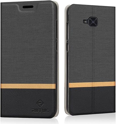 RIFFUE Funda BQ U2 Lite / U2, BQ Aquaris U2 Lite / U2 Carcasa Delgada Libro de Cuero con Tapa Cartera de Ranura y Billetera Elegante Case Cover para BQ Aquaris U2 / U2 Lite 5.2