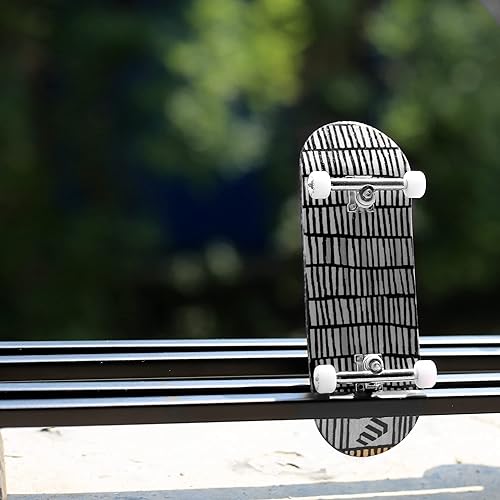 Miniatura 6 de NOAHWOOD Cubierta de diapasones (1.343x3.819 in 5-capas de madera de arce hecha a mano por NW11s Molds)+2 cintas de agarre (cremallera)