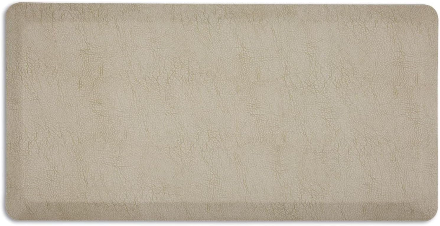 Home Dynamix Emeril Lagasse Kitchen Mat, Textured, 19.6"x39" Rectangle,Beige 19.6" x 39" Beige