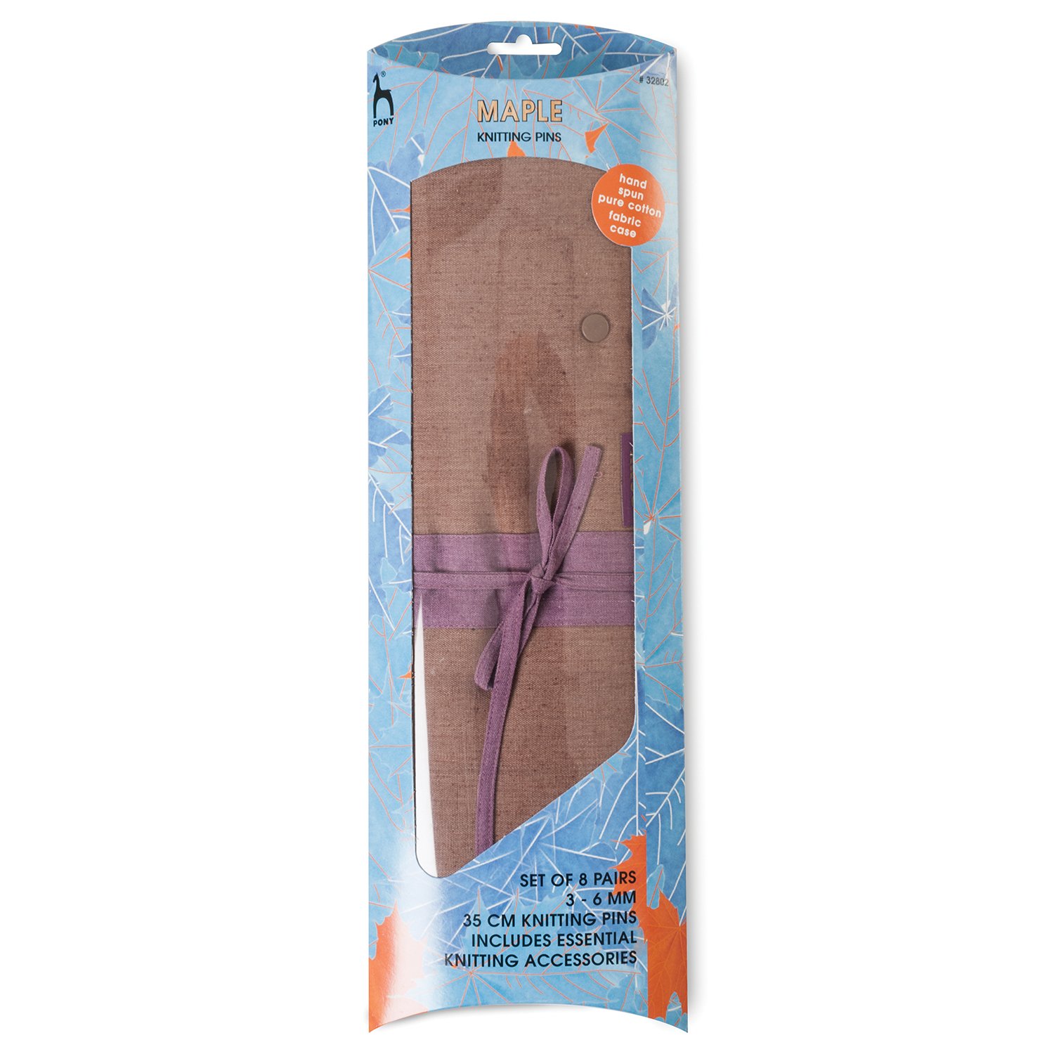 Pony Set Regalo in Tessuto: 8 Spille e Accessori per Maglieria, Legno, Multicolore, 5.1 x 4.0 x 24.5 cm