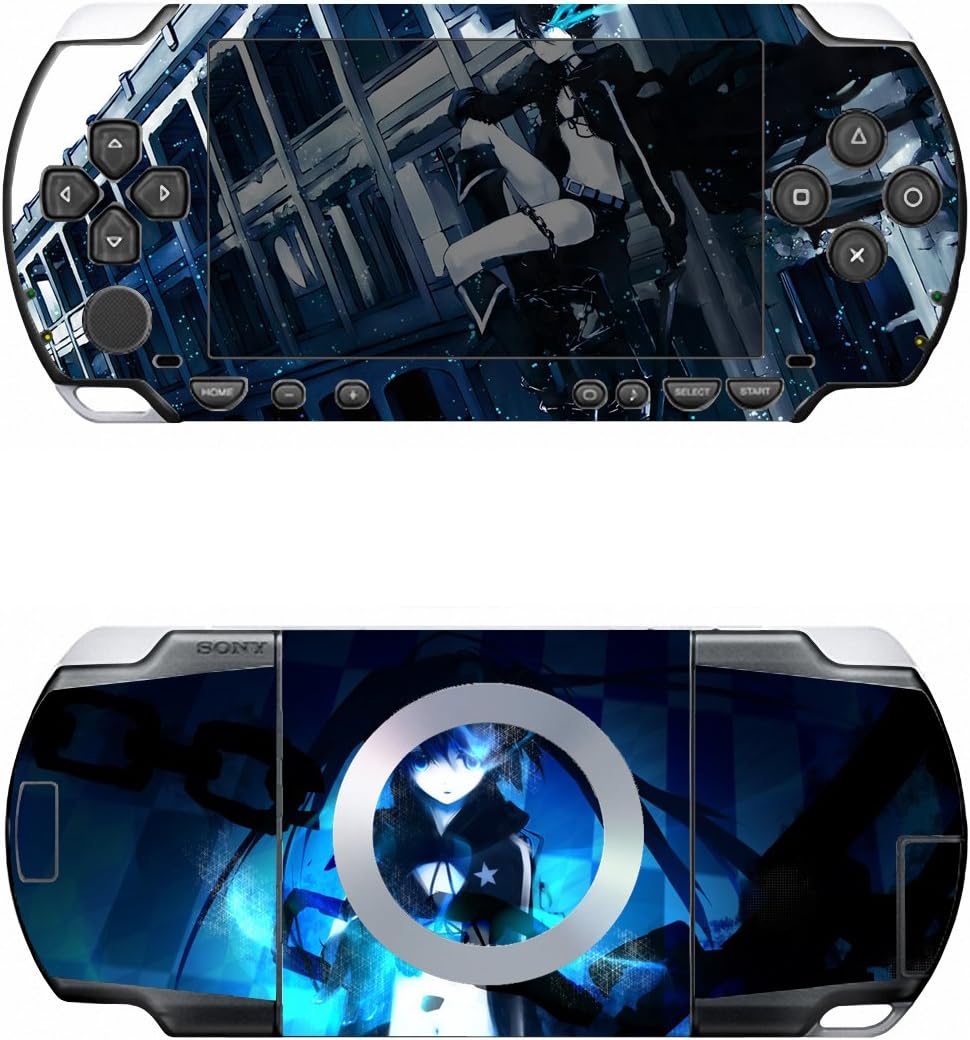 Black Rock Shooter Vinyl Decal Skin Sticker for Sony PSP 1000