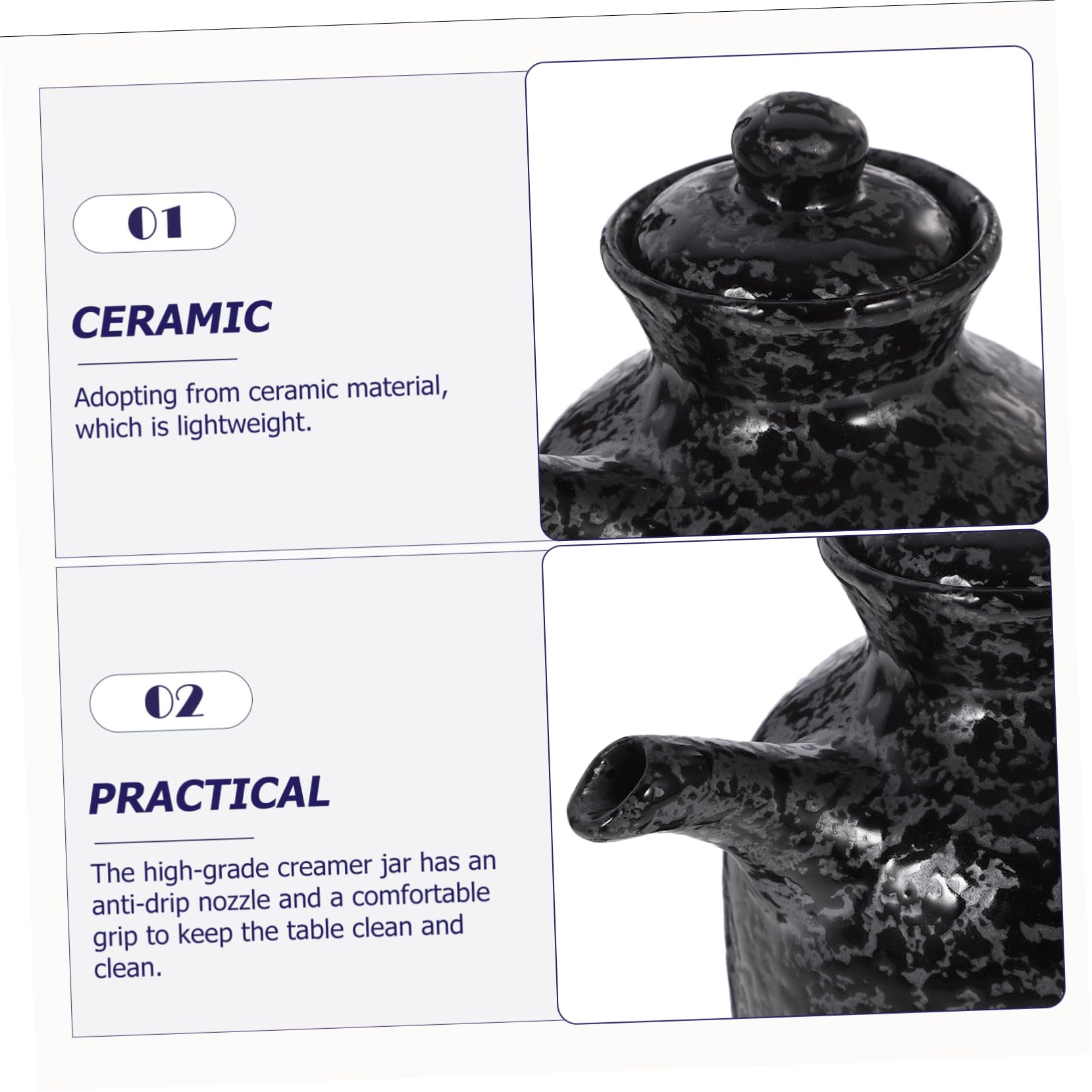Set 2 Ustensiles Cuisine GREENADSCAPE - Bouteilles Huile Rechargeables Et Distributeurs Sauce