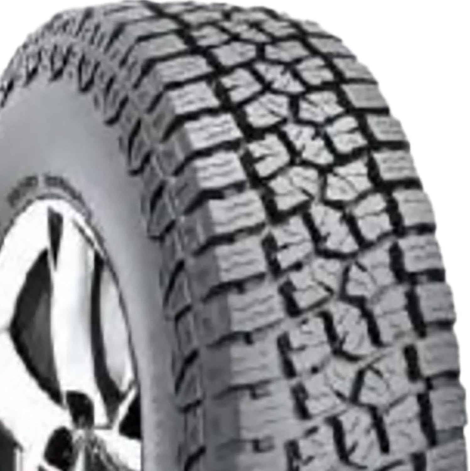 Dcenti DC88 AT A/T Truck/SUV All-Terrain Off-Road Radial Tire-255/65R17 255/65/17 255/65-17 110T Load Range SL 4-Ply BSW Black Side Wall UTQG 500AA