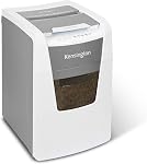 Kensington Paper Shredder - New OfficeAssist 300-Sheet Auto-Feed Micro Cut Anti-Jam Heavy Duty Shredder with 15.8 gallons Pullout Wastebasket, Lockable Chamber and 4 Casters (K52051AM)