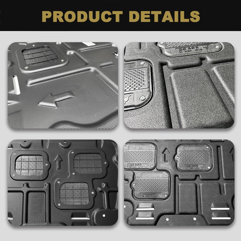 1PCS Front Engine Splash Shield Fit for Chevrolet Malibu 2016 2017 2018 Engine Splash Guard Suitable for Malibu Thickening Front Engine Cover Mud Flaps