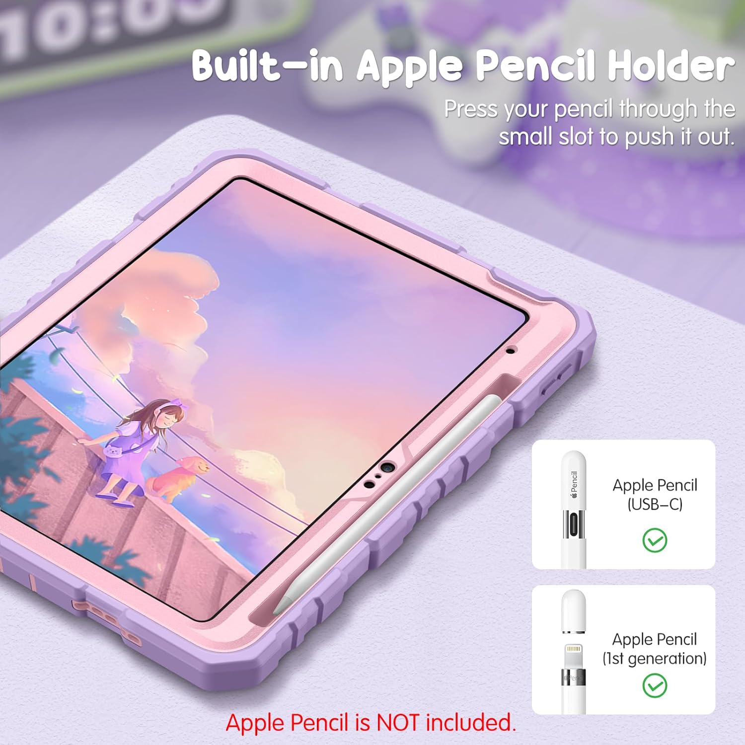 FINTIE Kids Case for iPad 11th & 10th Gen