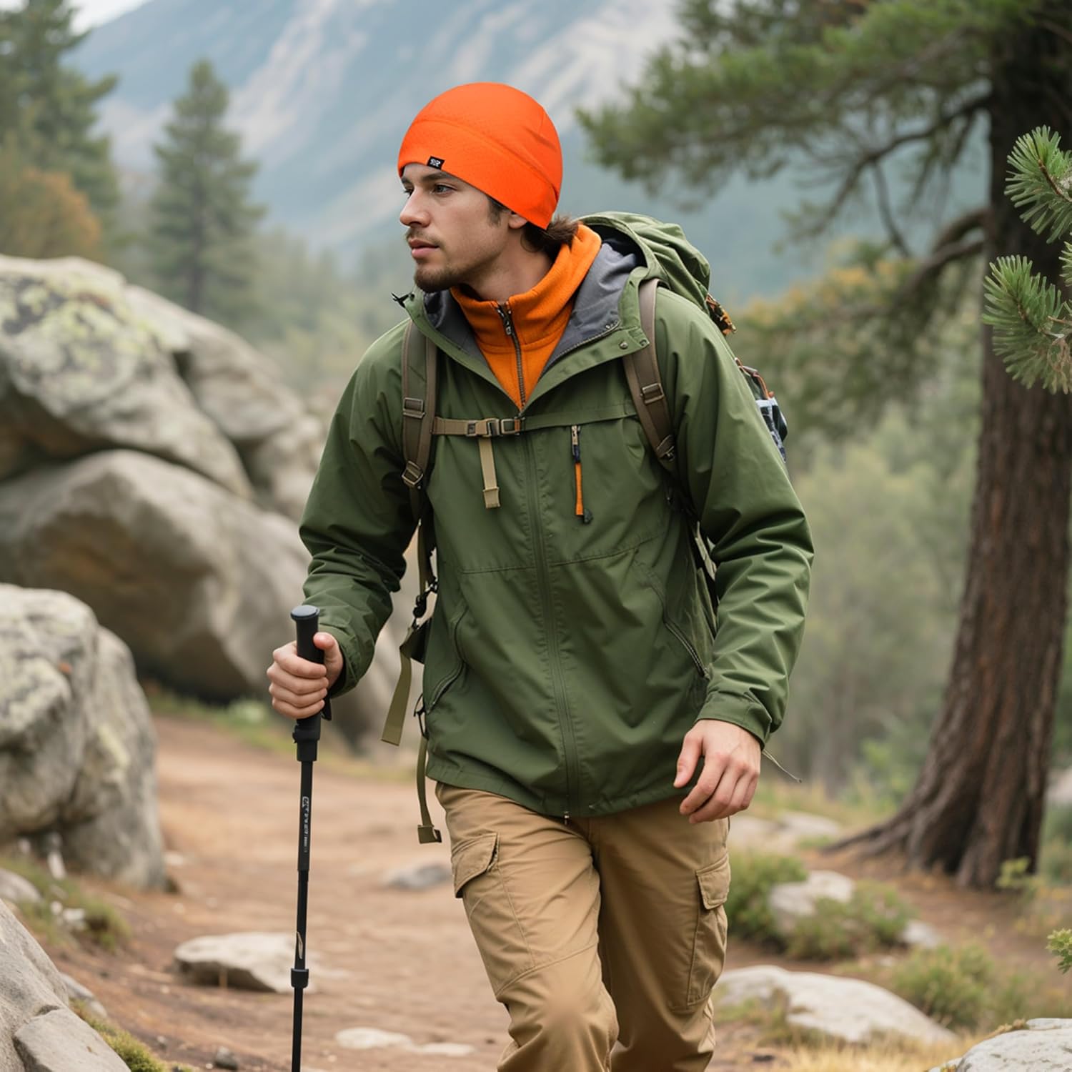 LONGLONG Warm Comfort Beanie Hats for Men & Women - Helmet Liner,Winter Soft Cycling Cap,Lightweight Warm Skull Cap - Image 9