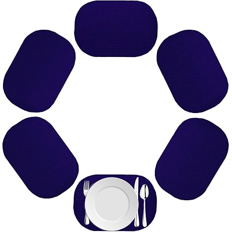 Kraftware Fishnet Oval Outdoor Placemats: Style and Durability for Your Outdoor Oasis