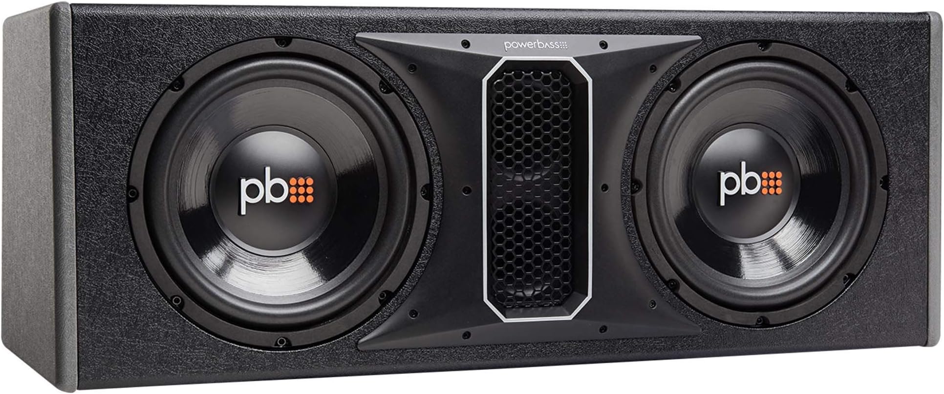 Powerbass Powerbases 10" Dual Subwoofer Enclosure Sound System (PSWB102)