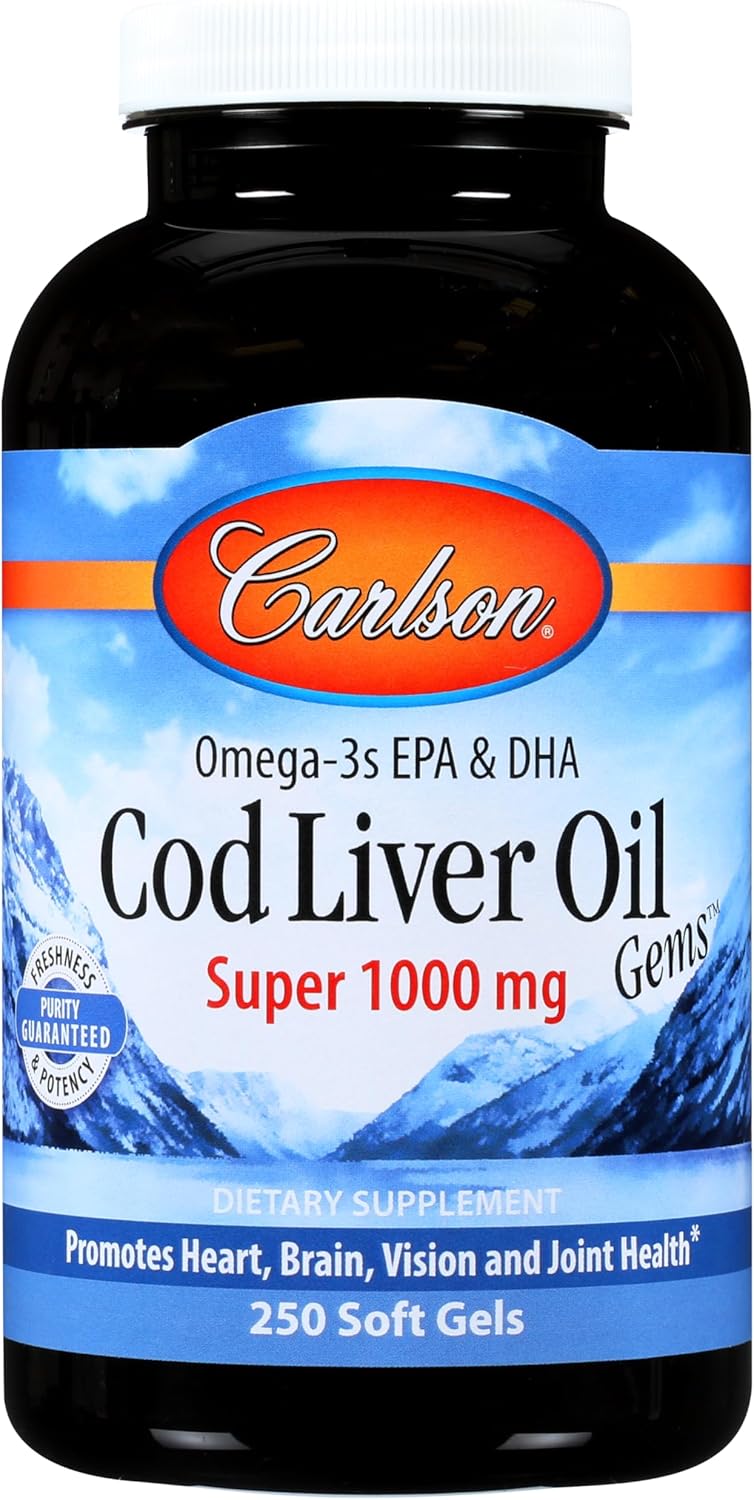 Carlson Cod Liver Oil Gems