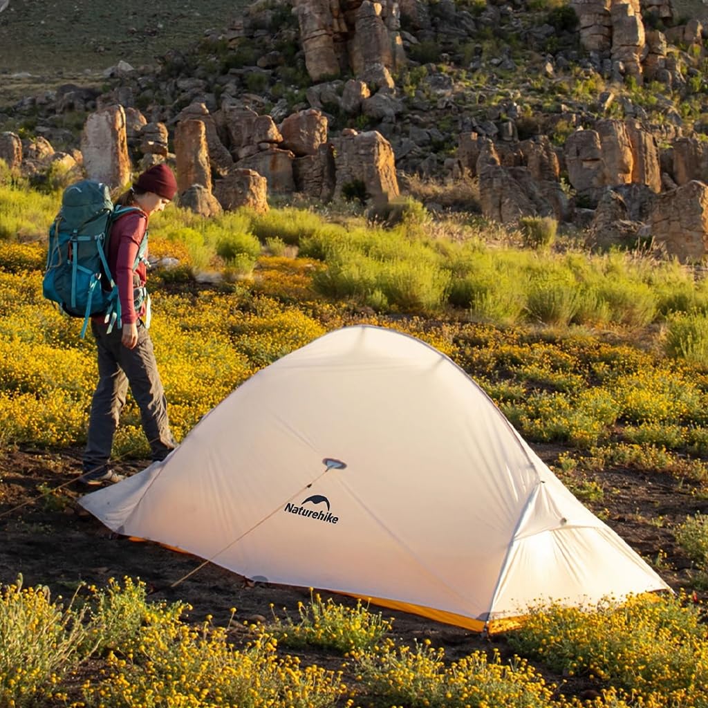 Amazon.co.jp: Naturehike シリカゲル塗装ナイロン製の軽量化テント 約