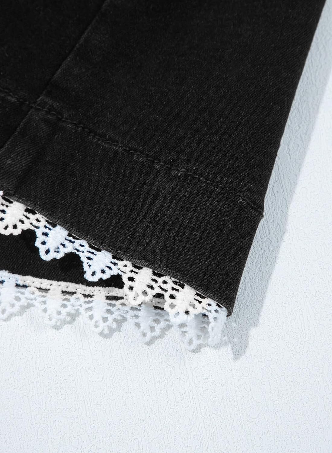 Sidefeel Women's Jean Skirt High Waisted Stretch Casual Summer Zimbaplatinum Denim Skirt with Pockets - Image 3