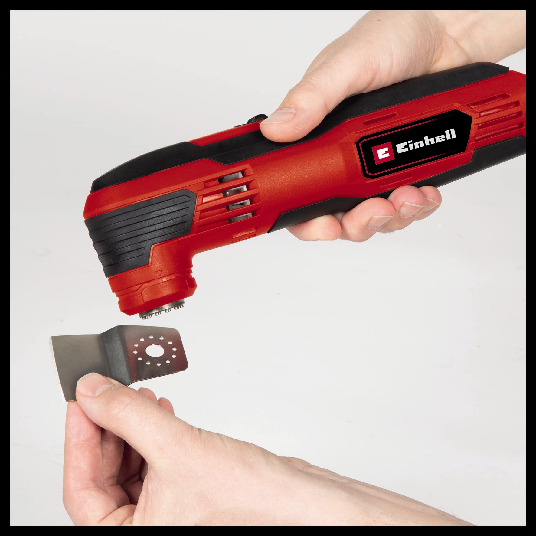 Einhell Utensile multifunzione TC-MG 250 CE (250 W, 22.000 fino a 40.000 min^-1, velocità di oscillazione, registrazione utensili magnetici, elettronica di velocità, accessori inclusi)