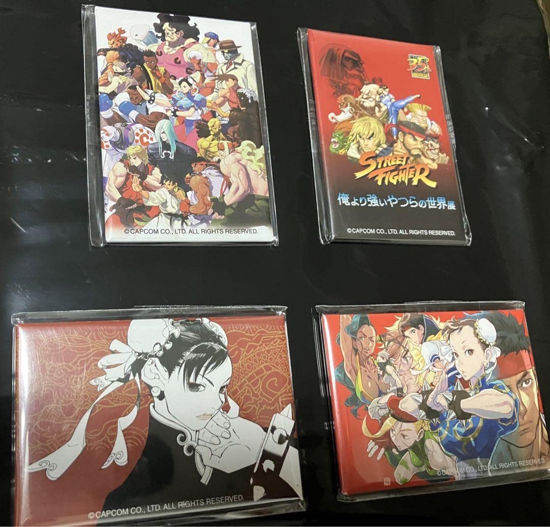Amazon.co.jp: ストリートファイター展 大阪限定 マグネット 4点セット