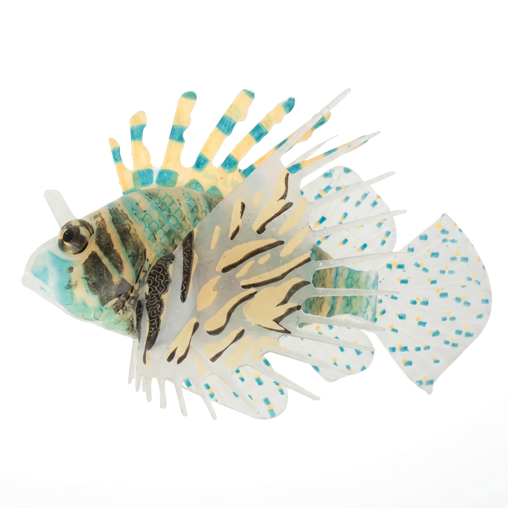 Pineeseatile Glowing Swimming Fish, Realistic Magical Swimming Fish, Floating Silicone Aquarium Decor, Style 3, Glowing