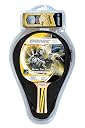 DONIC Top Team 500 Player Set All-Rounder Table Tennis Racket/Bat, Colour - Yellow/Black, Weight - 87 grams gallery image