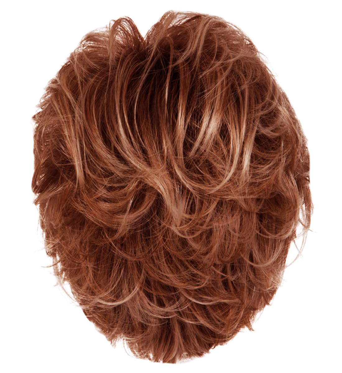Raquel Welch Curated Cut Short Layered Shag Wig by Hairuwear, Average Cap - RL31/29 Fiery Copper