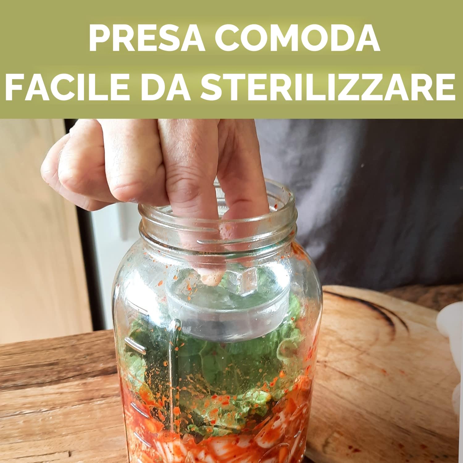 Pesi ferentazione in vetro per ferentazione, anici facili da