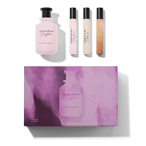 Michael Malul Sangria + Saffron Eau de Parfum Gift Set - 100ml | 10ml