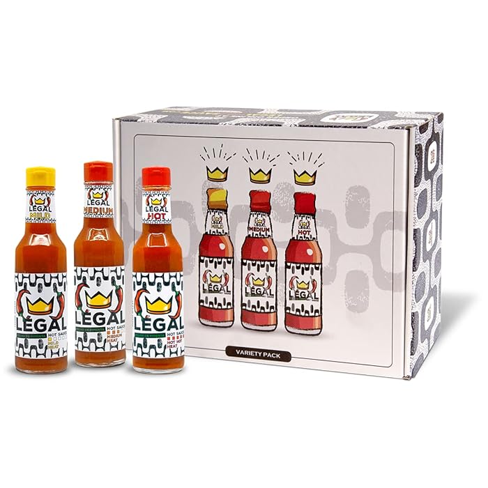 Buy Hot Sauce Heat Levels Variety Pack, Pimenta Malagueta, Chili Sauce