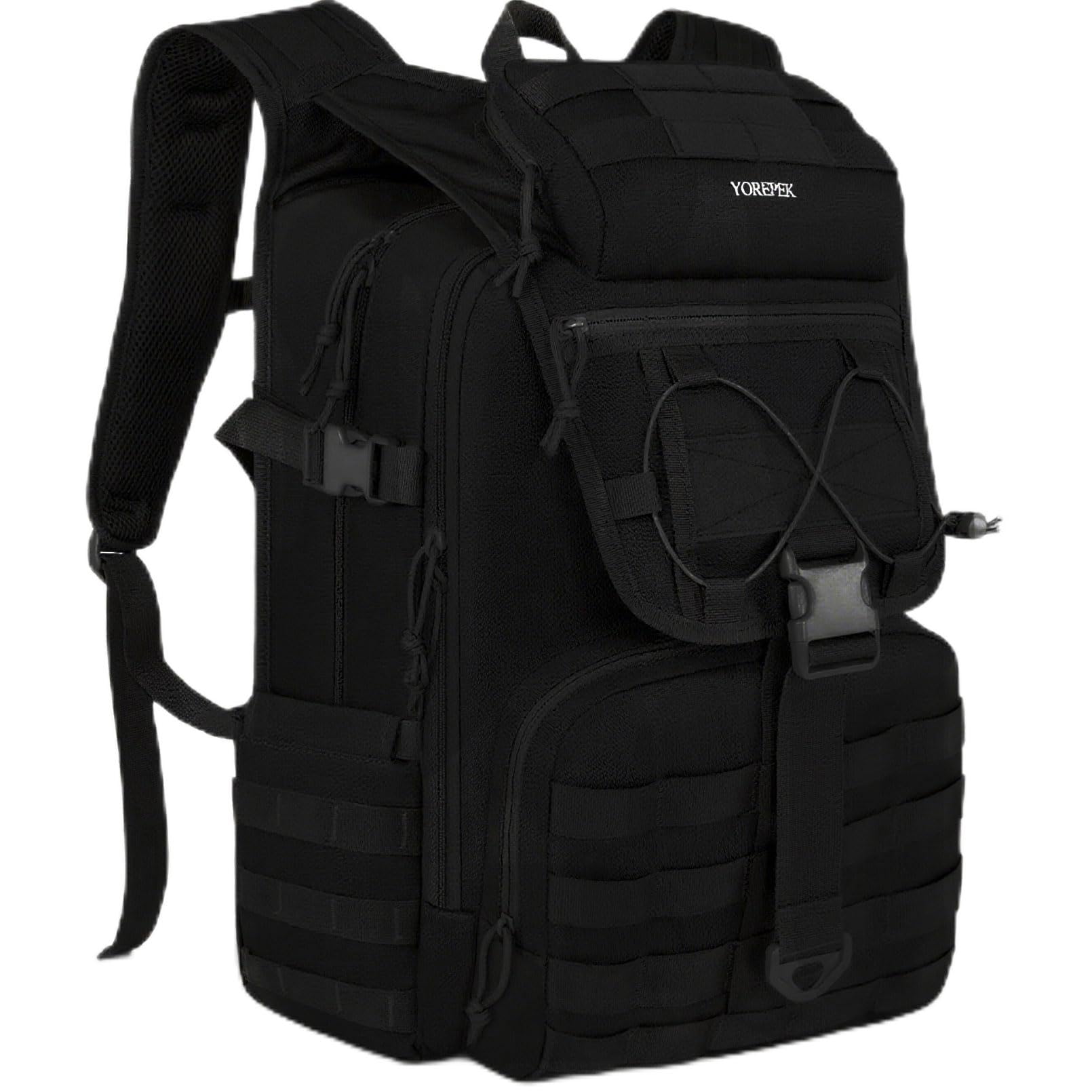 YOREPEK Mochila Militar 45L, Mochila Tactica Hombre Supervivencia