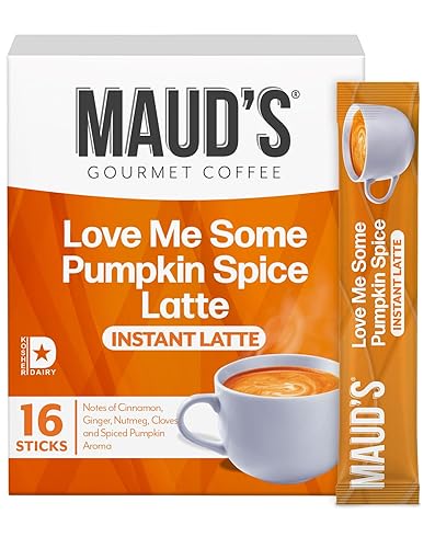 Miniatura 8 de Maud's Pumpkin Spice Latte (Love Me Some Pumpkin Spice), 18 ct. Cápsulas de café reciclables con sabor a especias de calabaza de una sola porción