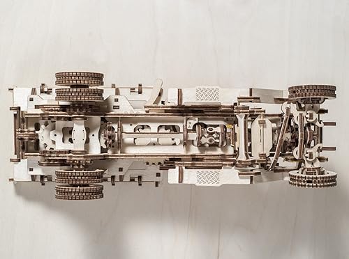 Vista 8 de Ugears UGM-11Truck Brain Teasers, 3D DIY Wooden Puzzle, Construction Kit Self-Assembly Mechanical Model, Valentine's Gift