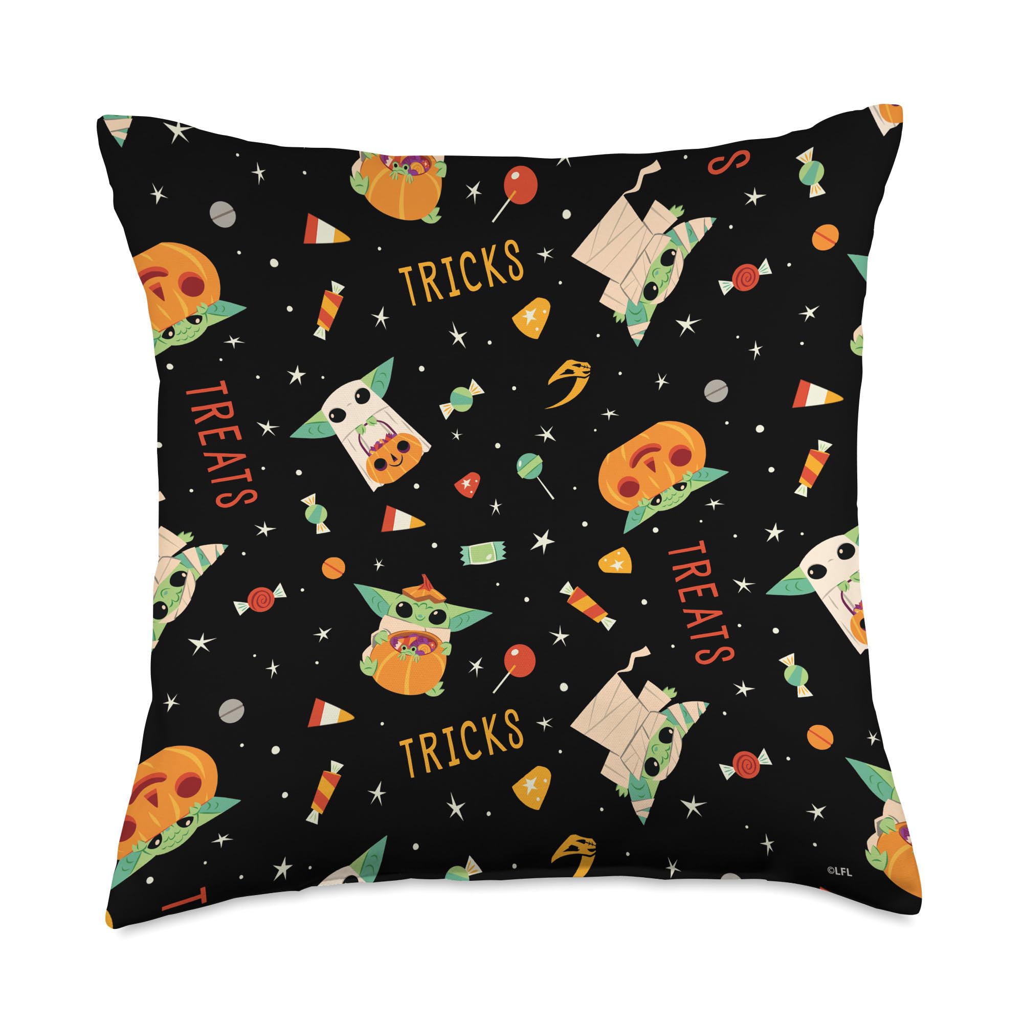 Coussin Star Wars de haute qualité motif Baby Yoda multicolore
