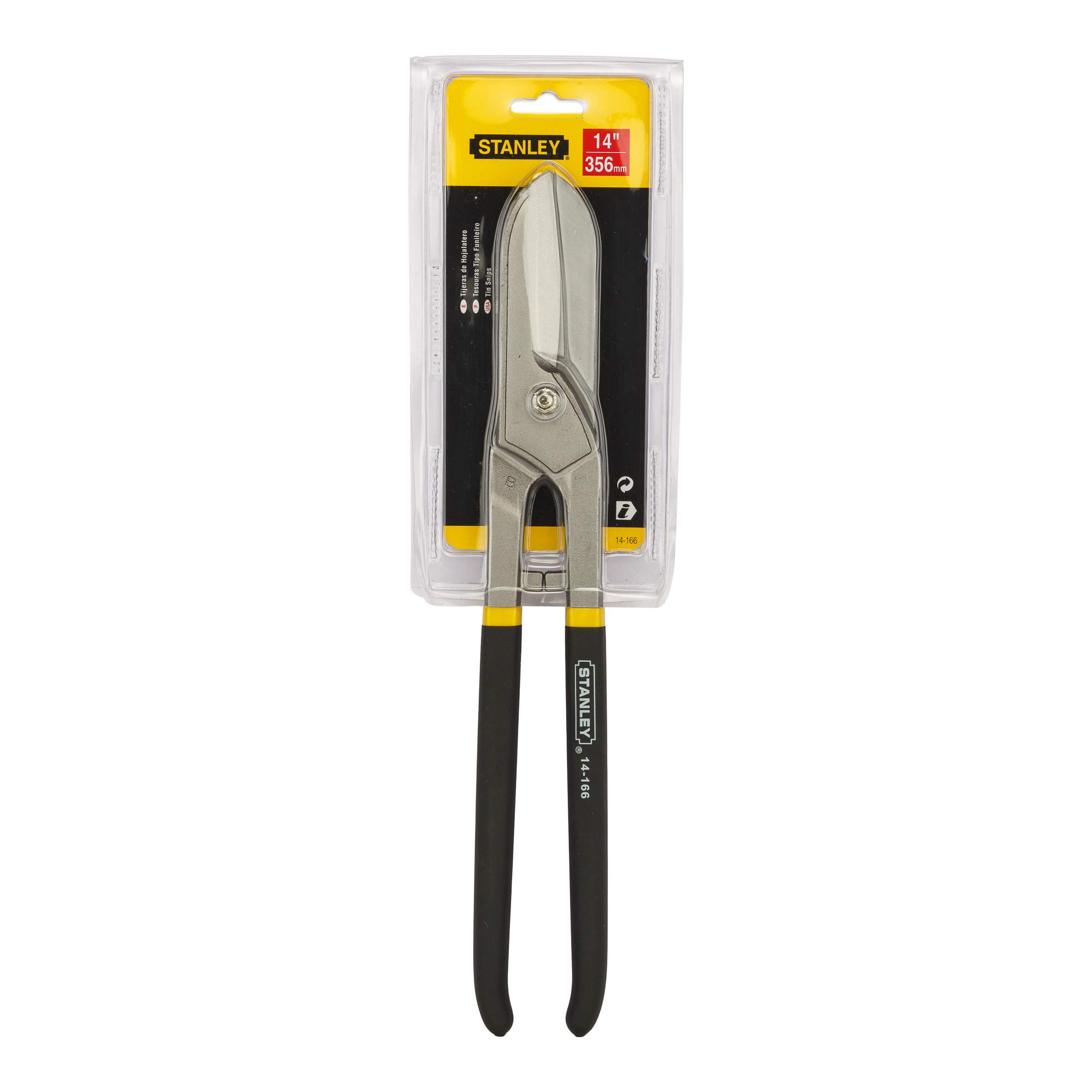 STANLEY 14-166 14/350mm Tinsnips Without Spring (Silver and Black) (B00NB0DM92) Amazon Price History, Amazon Price Tracker