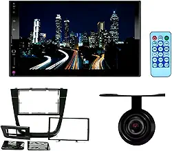 Central Multimídia Mp5 2 Din 7 Espelhamento Gol Saveiro Voyage G5 Preto com câmera de ré - HT-3000